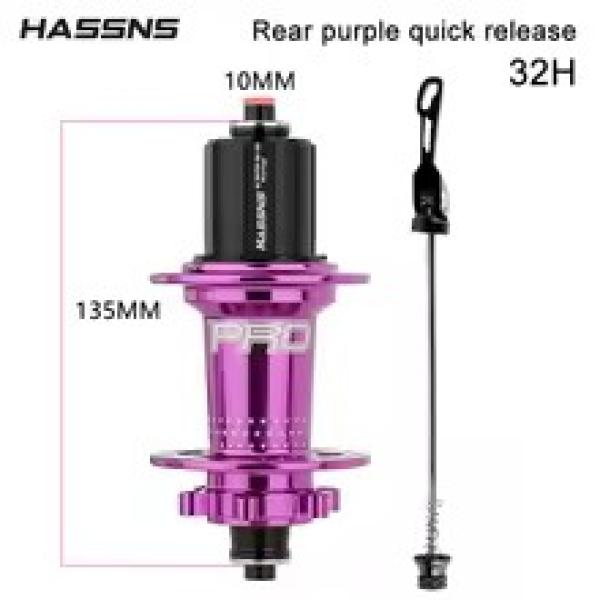 Hassan pro7 hubs mtb 32-H/rear hubs only