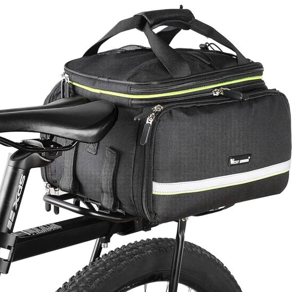 Bicycle sholder bag with adjustable pannier bag