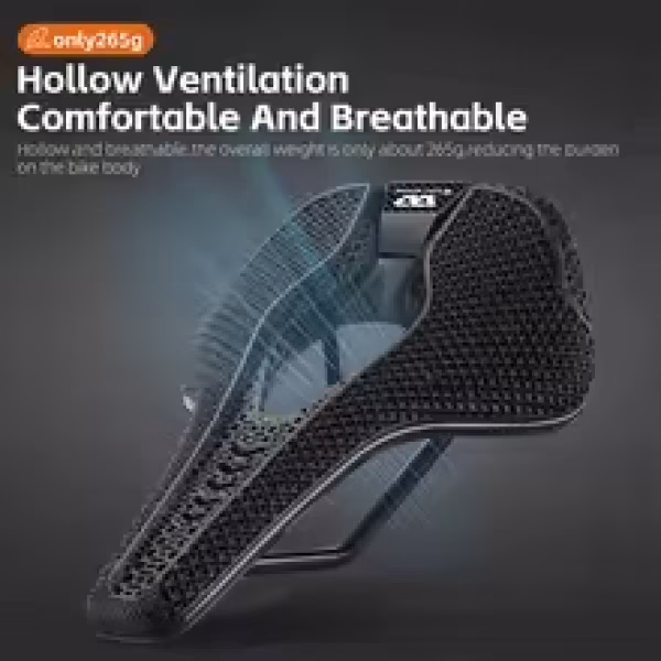 WEST BIKING 3D Printed Bicycle Saddle MTB Zoned Shock-Absorbing Bike Speed Seat Road Bike Racing Triathlon Enduro Cycling Saddle