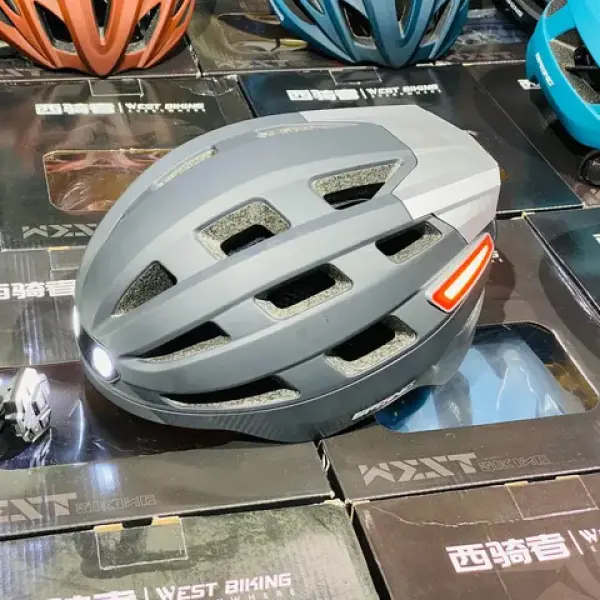 Smart Bluetooth Helmet With Headlight, Taillight & Indicator