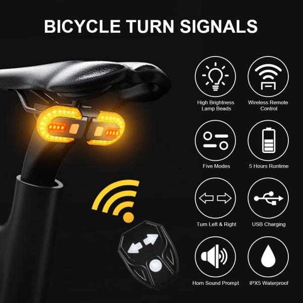 Remote Steering Indicator TailLight