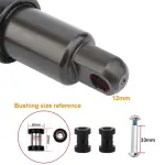 Bicycle Rear 190mmx1000Lbs Electric Scooter Mountain Bike Oil Spring Easy Install