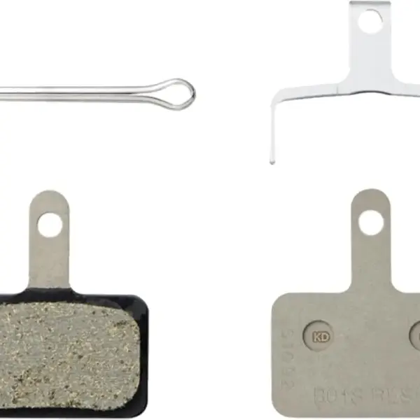 SHIMANO B05S-RX Disc Brake Pad and Spring - Resin Compound, Stainless Steel Back Plate