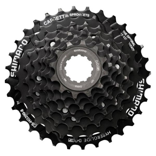 Shimano 8 Speed hg 200 Cassate Black