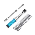 Torque Wrench for Bicycle and Motorcycle, 1/4 2-15Nm MINI Torque Accuracy Repair Tool with 3/8Inch Adapter, Extension Replacement