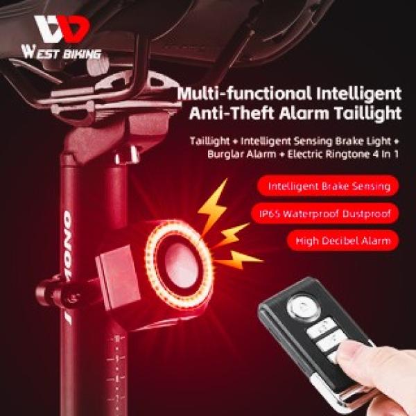 West Biking Anti Theft Alarm Lock
