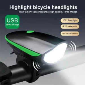 Bicycle Light + Horn - Image 3