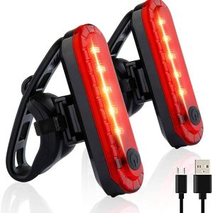 USB Tail light cob red