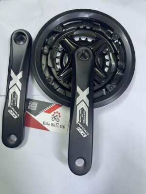 XC CRANKSET 3 SPEED NUT SYSTEM