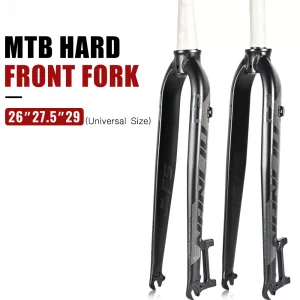 Mountain Bike Hard Fork 26/27.5/29 Inch Straight Cone Tube Bicycle Front Fork - Image 2