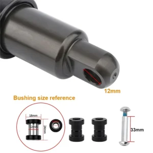 Bicycle Rear 190mmx1000Lbs Electric Scooter Mountain Bike Oil Spring Easy Install - Image 4