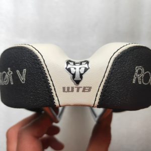 WTB ROCKET V COMP SADDLE SEAT MTB CITY BIKE WHITE 268mm x 130mm