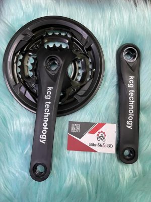 MTB Crankset Square Taper 170mm w/32-38T Chainring Compatible with Shimano Sram - Image 3