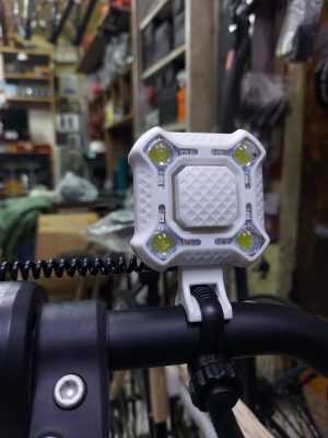 Dipper 4 LED Light with horon-bicycle - Image 2